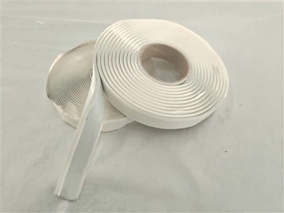 White Adhesive Double Sided Overlap Tape