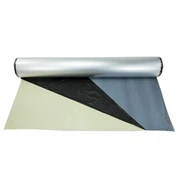Yellow Adhesive Aluminum Foil Butyl Waterproof Membrane